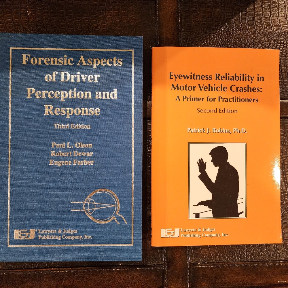 Forensic Aspects of Driver Perception and Response 3rd edition with second book